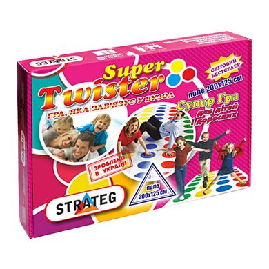 Игровой набор 2 в 1 "Твистер Super" Strateg (386)