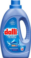Гель для прання Dalli Waschmittel Sport & Outdoor 1,1 л (20 праць) 0005