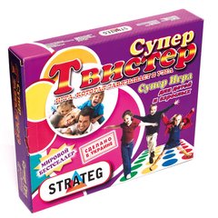 Развлекательная игра Твистер "Супер Твистер" на русском языке, ТМ Strateg (379)