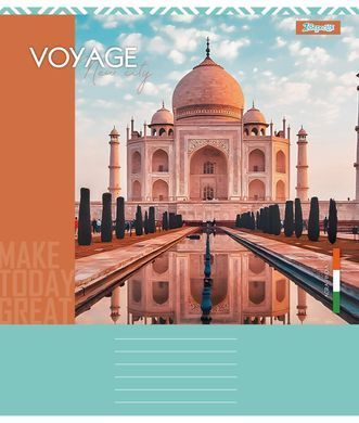 Тетрадь для записей 1В New city voyage А5 96 листов линия