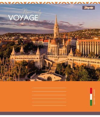 Тетрадь для записей 1В New city voyage А5 96 листов линия