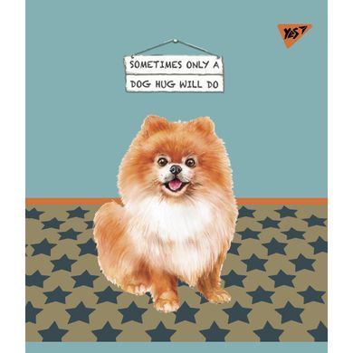 Тетрадь YES Dogs А5 24 листов клетка
