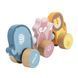 Деревянная каталка Viga Toys PolarB Зверята (44023)