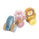Деревянная каталка Viga Toys PolarB Зверята (44023)