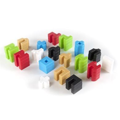 Конструктор Guidecraft IO Blocks Дорожный набор с дополненной 3d реальностью, 59 деталей (G9604)