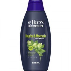 Мужской шампунь для волос Elcos For Men Hopfen & Meersalz 500ml Элкос пр. Германия 01111