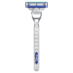 Бритвенный станок Gillette Mach3 Turbo 1 картридж + оригинальная подставка 012432