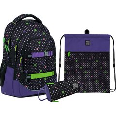 Шкільний набір Wonder Kite "Smile": рюкзак, пенал, сумка для взуття (SET_WK22-727M-5)
