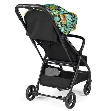 Дитяча коляска Peg-Perego Selfie чорний з тропічним малюнком (IP22000000JL24RO01)