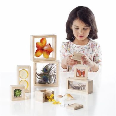 Набор Guidecraft Natural Play Сокровища в прозрачных ящиках (G3084)