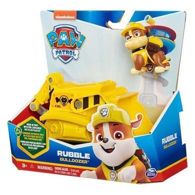 Ігровий набір Paw Patrol Бульдозер з водієм Кремезом (SM16775/9924)
