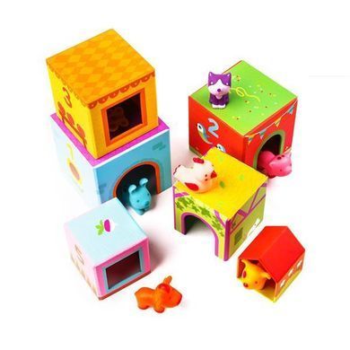 Игровой набор Djeco Топанимо ферма 12 эл. (DJ09108)