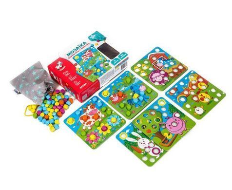 Мозаика деревянная Vladi Toys Ферма (ZB2002-01)