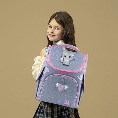 Рюкзак школьный каркасный Education "Too Cute", GoPack (GO24-5001S-4)