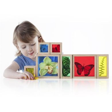 Набор Guidecraft Natural Play Сокровища в цветных ящиках (G3085)