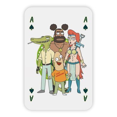 Игровые карты RICK AND MORTY (Рик и Морти)