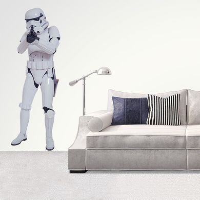 Наклейки інтер'єрні STAR WARS Storm Trooper (Зоряні війни Штурмовик) 100 х 70 см
