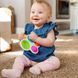 Прорезыватель для зубов и тактильная игрушка Нажми на шар Fat Brain Toys dimpl (F192ML)