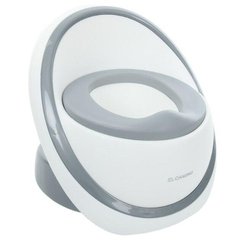 Горшок детский El Camino Egg Potty с мягкой накладкой, серый (ME1143Gray)