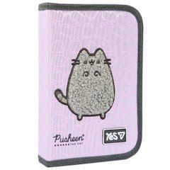 Пенал твердий Yes одинарний з двома клапанами Pusheen Delicacy HP-04