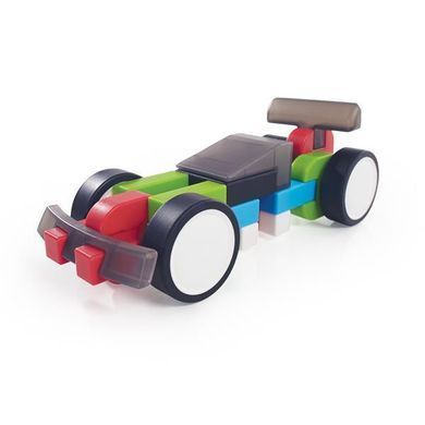 Конструктор Guidecraft IO Blocks Гоночные машины с дополненной 3d реальностью, 48 деталей (G9607)