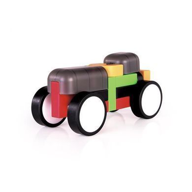 Конструктор Guidecraft IO Blocks Гоночные машины с дополненной 3d реальностью, 48 деталей (G9607)