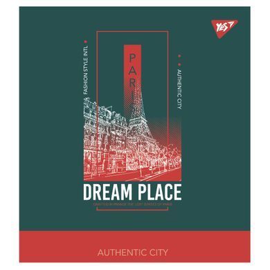 Тетрадь YES Dream place А5 24 листов клетка