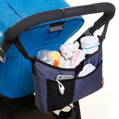 Сумка для коляски DreamBaby On The Go синій джинс (F2256)