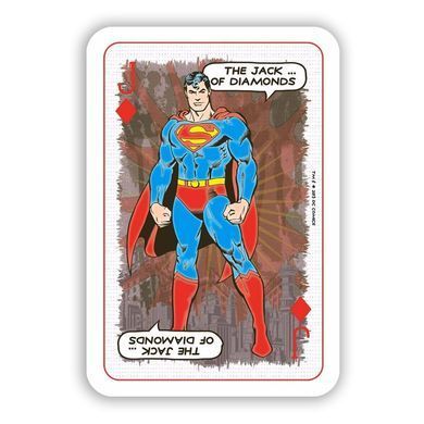Игровые карты DC COMICS Superheroes Retro Waddingtons No. 1 DC Comics Retro