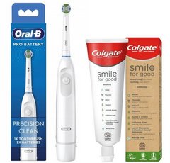 Зубная щетка Oral-B DB5 Advance Power Pro Battery + зубная паста Colgate Smile For Good, 75 Мл