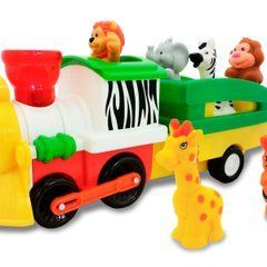Игровой набор KIDDI SMART &ndash; ПАРОВОЗ ЛИМПОПО (свет, украинский) 063396