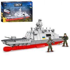 Конструктор "Військова техніка. Корабель Іван Мазепа" Limo Toy, 727 деталей (KB1149)