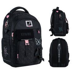 Рюкзак для старшей школы Education teens "Kuromi", Kite (HK25-2597L В)