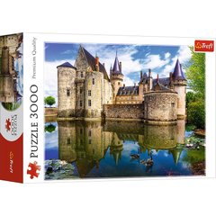 Пазли - (3000 елм.) - "Замок в Сюлі-сюр-Луар" / Франція