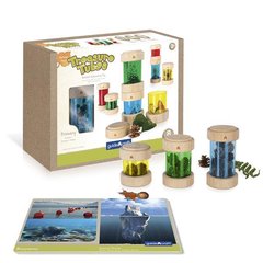Ігровий набір Guidecraft Natural Play Скарби у кольорових баночках (G3087)