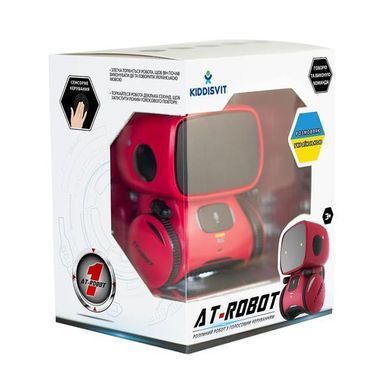 Интерактивный робот AT-Robot с голосовым управлением на украинском красный (AT001-01-UKR)