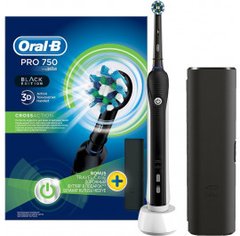 Электрическая зубная щетка Braun Oral-B PRO 750 CrossAction D16.513.UX c чехлом 01223