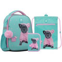 Шкільний набір Kite "Studio Pets": рюкзак, пенал, сумка для взуття (SET_SP22-555S-2)