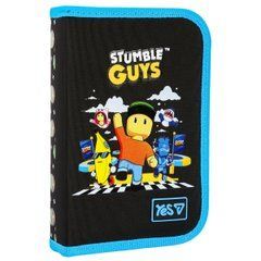 Пенал твердый Yes одинарный с двумя клапанами Stumble Guys HP-04