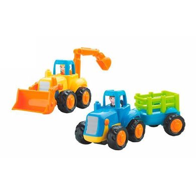 Іграшкова машинка Hola Toys Бульдозер і трактор в асорт. (326AB)