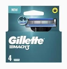 Сменные кассеты Gillette Mach3 Original (4 шт) 01244