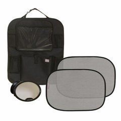 Набор аксессуаров для автомобиля DreamBaby Toddler Kit шторка, органайзер, зеркало (G2287BB)