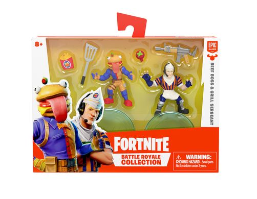 Набор игровых фигурок FORTNITE – БУРГЕРМЕН и ОПЕРАТОР КАССЫ ДЖОУНСИ (63543)