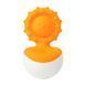 Прорізувач-неваляшка Fat Brain Toys dimpl wobl жовтогарячий (F2172ML)