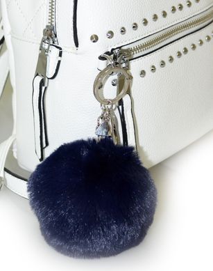Брелок YES с пушком Navy Fluffy