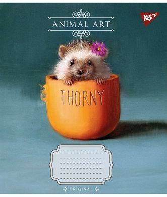 Тетрадь для записей Yes Animal art А5 60 листов клетка