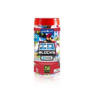 Конструктор Guidecraft IO Blocks Minis с дополненной 3d реальностью, 250 деталей (G9611)