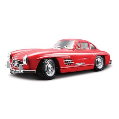 Автомодель - MERCEDES-BENZ 300 SL (1954) (всорті червоний, срібний, 1:24) 18-22023