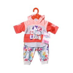 Набор одежды для куклы BABY BORN - ТРЕНДОВЫЙ СПОРТИВНЫЙ КОСТЮМ (розовый) 826980-1