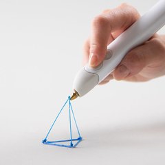 3D-ручка 3Doodler Create PLUS для профессионального использования - СЕРАЯ (75 cтержней, аксессуары) 8CPSGYEU3E